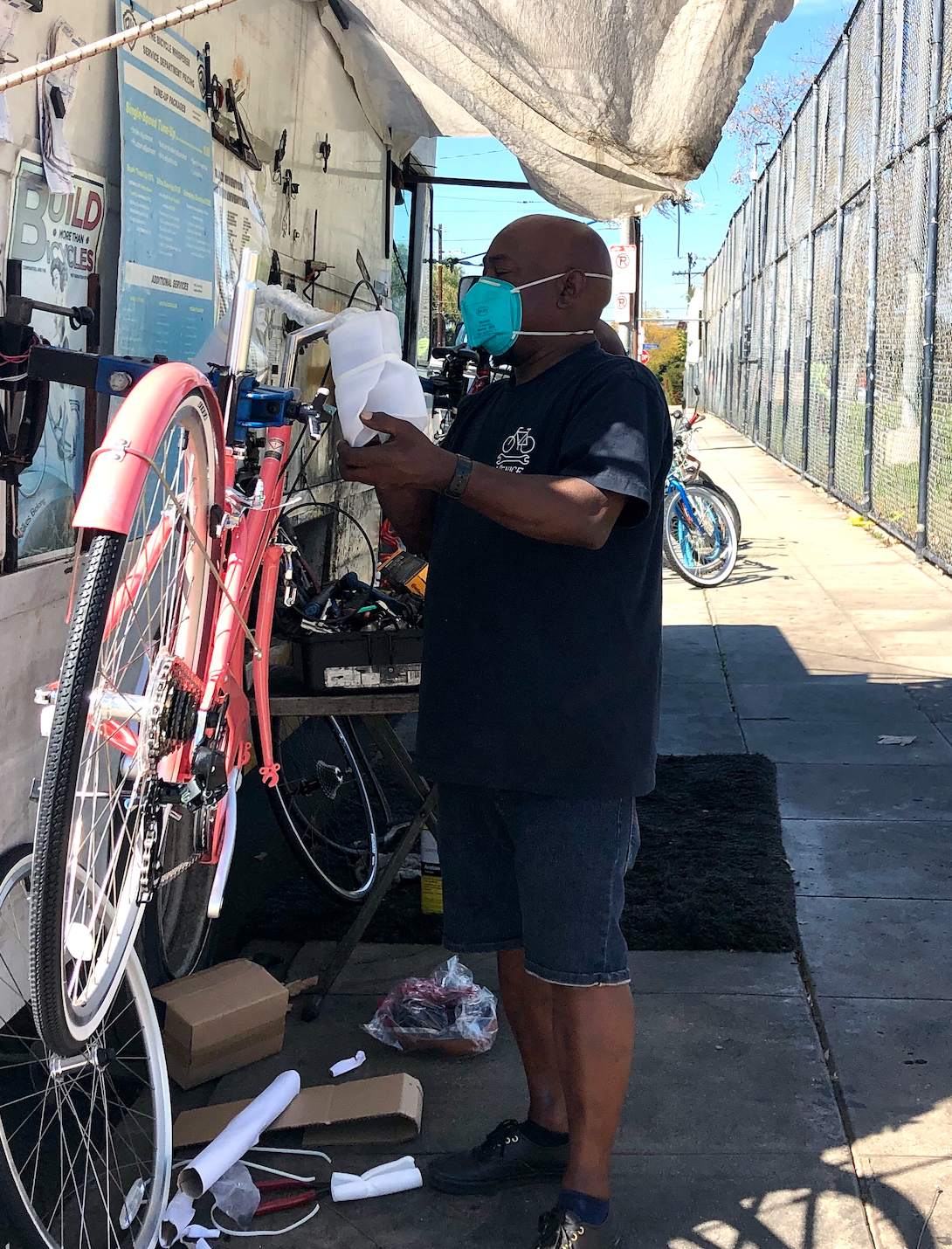 Bike repairs